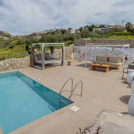 Tranditional Stone House Villa Agios Myronas
